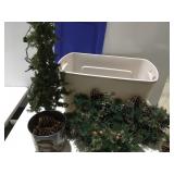 Christmas tree and pinecones and more