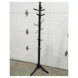 Wood hall tree 72"