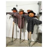 Halloween pumpkin scarecrow 80" tall