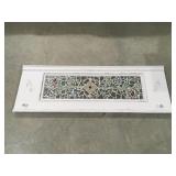 Homemade wall hanging 55 inches, 18 1/2 inches