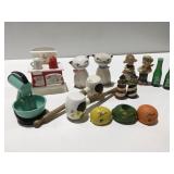 Salt and pepper shakers