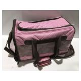 Soft sided pet carrier