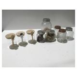 Jars with contents