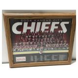 2004 Kansas City Chiefs framed picture