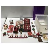 Christmas decor, ornaments and more with tote