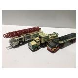 3 Hess trucks
