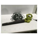 SunJoe electric blower with extension cord
