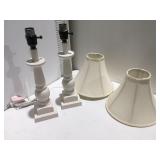 Two small lamps