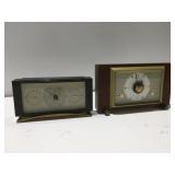 2 desk barometers