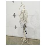 Birdcage style floor lamp 59"