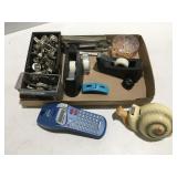 Office supplies, LabelMaker tape dispensers clips