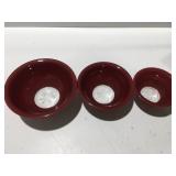 Pyrex nesting bowls