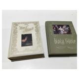 2 large Holy Bibles