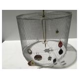 Who made lampshade earring holder