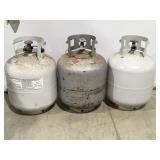 3 propane tanks