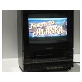 Emerson 10" color TV with VHS playerTV is heavy