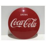 Plastic Coca-Cola 14 1/2 inch bubble sign