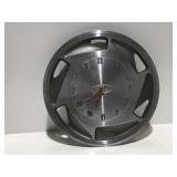 Ford hubcap clock
