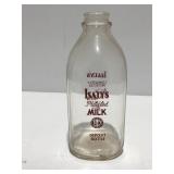 Isley, half gallon milk bottle
