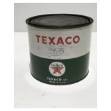 Texaco 5 pound grease can