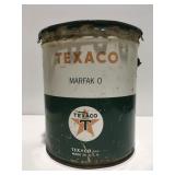 Vintage texaco 5 gallon can