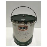 Vintage texaco. Grease 5 gallon can