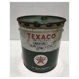 Vintage texaco gear lubricant 5 gallon can