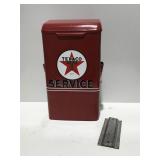 Service station island cabinet  windshield