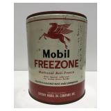Vintage Mobil freezone 5 gallon can
