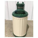 Vintage Sohio 5 gallon can painted