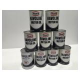 Havoline motor oil metal full cansNo shipping