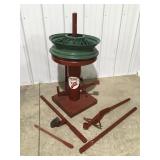 Vintage service station tire changer
