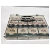 Texaco organizer with PCV valve and pressure caps