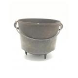 Cast iron pot 9 inches tall 10 inches round