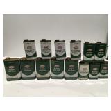 Texaco. Radiator related cans