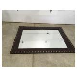 Large, heavy wall mirror 60' x 47'Small spot in