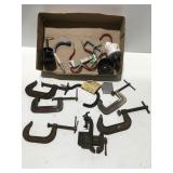 Sea clamps, hooks, holesaw's and more