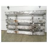Wood gate 62' x 36 1/2'