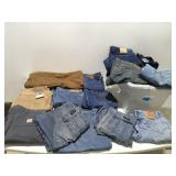 Men's pants Carhart wrangler Levi's & moreSizes