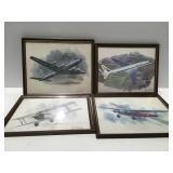 Vintage airplane pictures 8 x 10