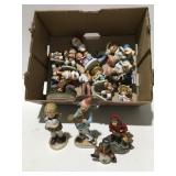 Porcelain ceramic figures