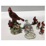 Cardinal bird items