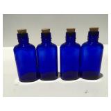 Hazel atlas cobalt blue bottles