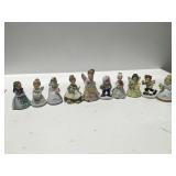 Monthly birthday figurines