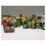 Outdoor chemicals in crate