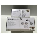 Home Pointe tub and shower faucet