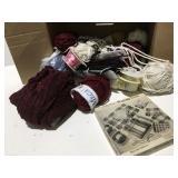 Yarn and weaving loom