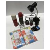 Tablecloths thermoses coasters candleholders