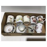 Coffee and tea, cups one musical