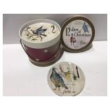 William Sonoma 12 days of Christmas plates